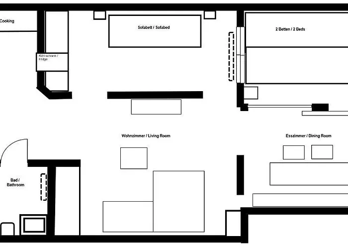 Offen Gestaltetes Design In Bad Wiessee, 350m Vom * باد ويسي